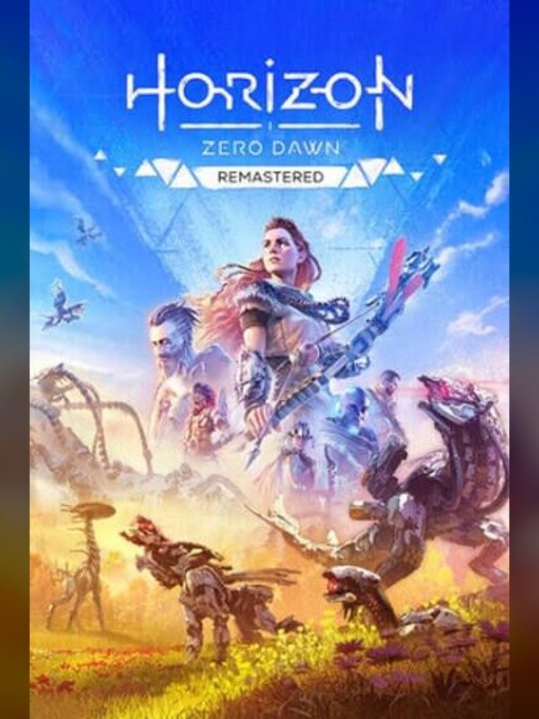 Jaquette prototype de Horizon Zero Dawn Remastered