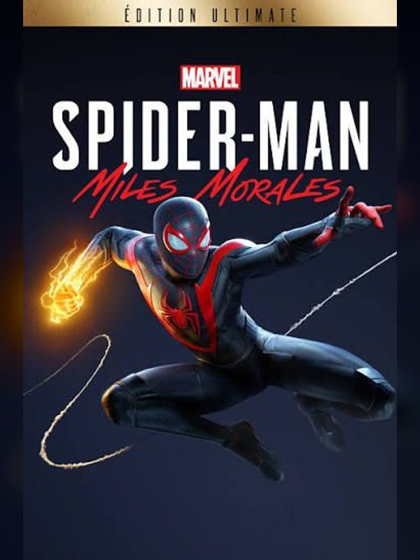 Jaquette prototype de Marvel’s Spider-Man: Miles Morales