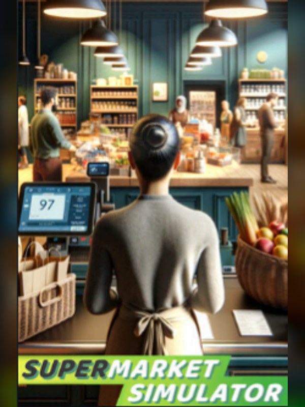 Jaquette prototype de Supermarket Simulator