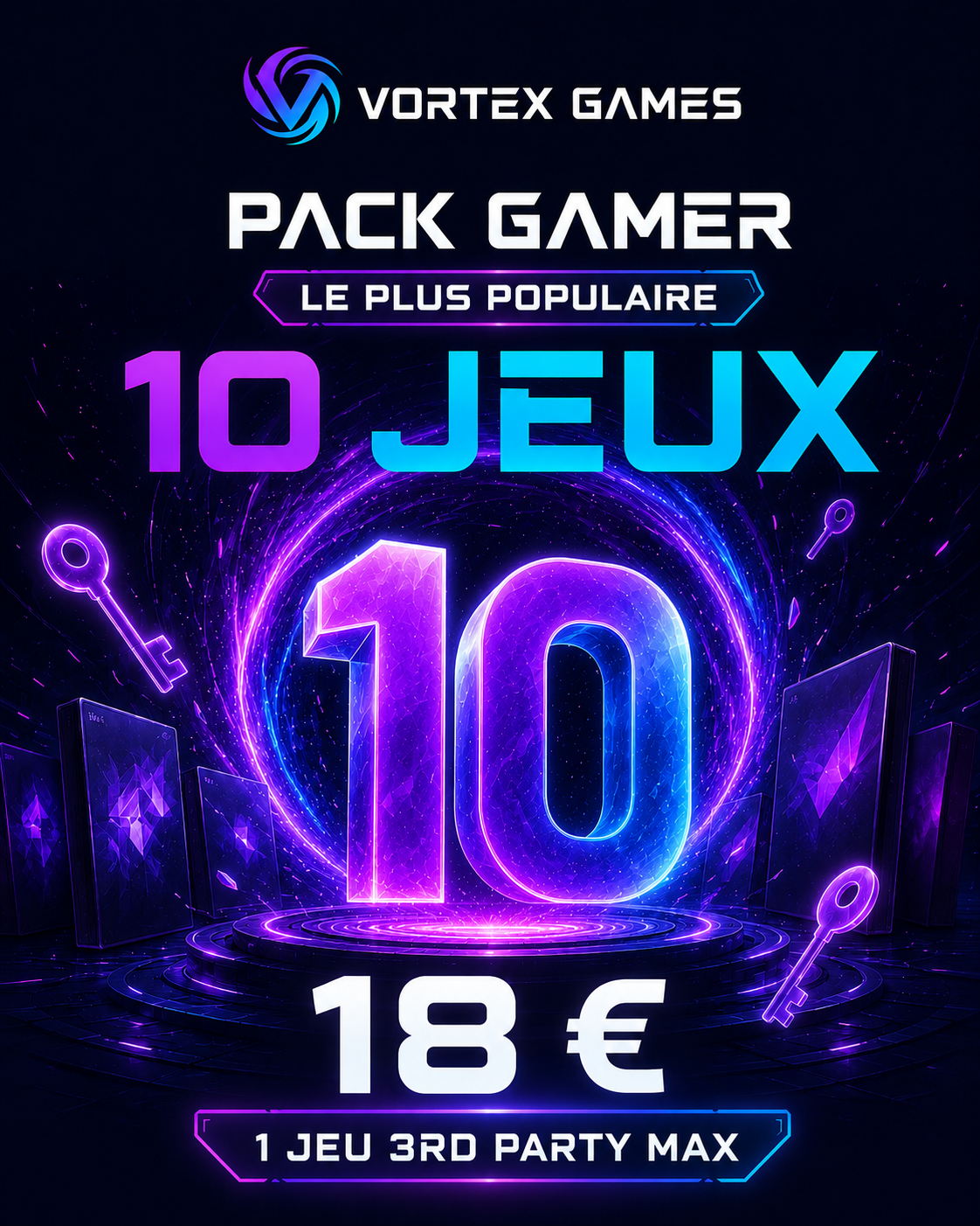 Affiche Pack Gamer